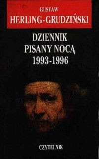 Dziennik pisany nocą 1993-1996 - okładka książki
