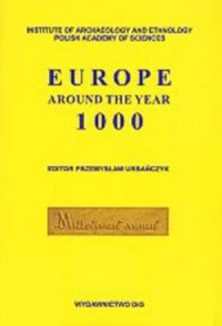 Europe around the year 1000 - okładka książki