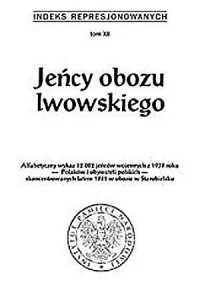 Indeks represjonowanych. Tom 12. - okładka książki