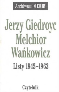 Listy 1945-1963 - okładka książki