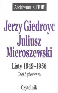 Listy 1949-1956 cz. 1-2 - okładka książki
