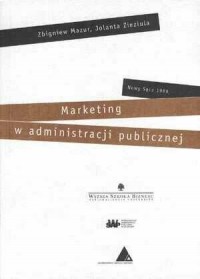 Marketing w administracji publicznej - okładka książki