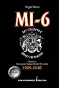 MI-6. operacje brytyjskiej służby - okładka książki