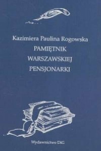 Pamiętnik warszawskiej pensjonarki - okładka książki