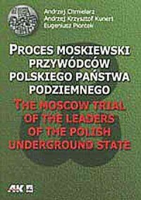 Proces moskiewski przywódców Polskiego - okładka książki