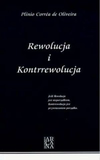 Rewolucja i Kontrrewolucja - okładka książki