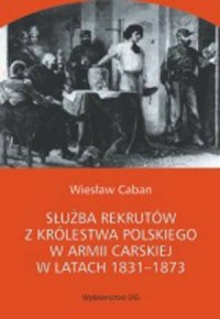 Służba rekrutów Królestwa Polskiego - okładka książki