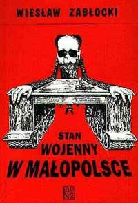 Stan wojenny w Małopolsce - okładka książki