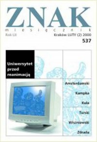 Znak nr 537. Uniwersytet przed - okładka książki