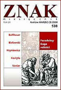 Znak nr 538. Paradoksy Boga miłości - okładka książki