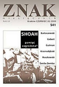 Znak nr 541. Shoah - pamięć zagrożona? - okładka książki