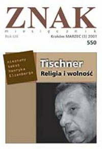 Znak nr 550. Tischner - religia - okładka książki