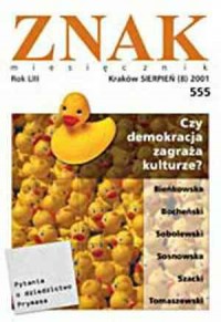 Znak nr 555. Czy demokracja zagraża - okładka książki