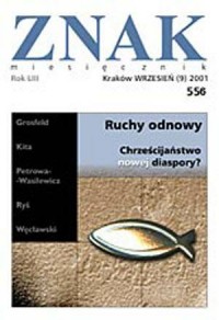 Znak nr 556. Ruch odnowy. Chrześcijaństwo - okładka książki