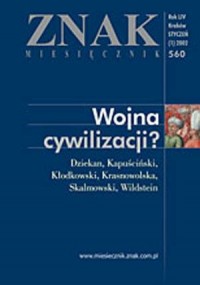 Znak nr 560. Wojna cywilizacji? - okładka książki