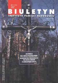 Biuletyn IPN nr 30 (7) / 2003 - okładka książki