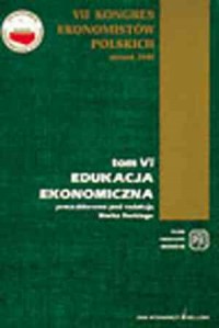 Edukacja ekonomiczna. Tom 6 - okładka książki