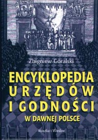 Encyklopedia urzędów i godności - okładka książki