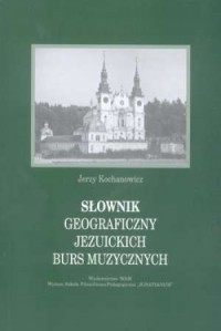 Słownik geograficzny jezuickich - okładka książki