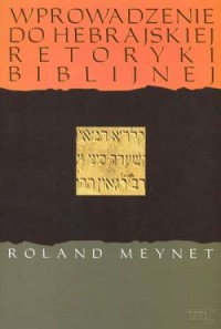 Wprowadzenie do hebrajskiej retoryki - okładka książki