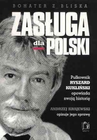 Zasługa dla Polski - okładka książki