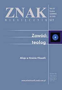 Znak nr 577. Zawód: teolog - okładka książki