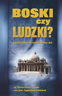 Boski czy ludzki? Kościół w Polsce - okładka książki