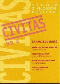 Civitas nr 4. Studia z filozofii - okładka książki