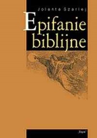 Epifanie biblijne - okładka książki