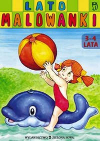 Lato. Malowanki (3-4 lata) - okładka książki