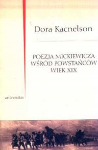 Poezja Mickiewicza wśród powstańców. - okładka książki