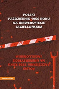 Polski październik 1956 roku na - okładka książki