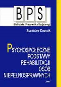 Psychospołeczne podstawy rehabilitacji - okładka książki