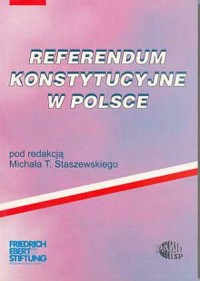 Referendum konstytucyjne w Polsce - okładka książki