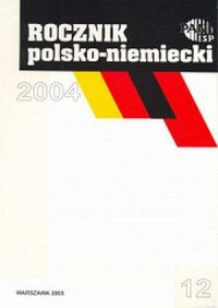 Rocznik Polsko-Niemiecki vol. 12 - okładka książki
