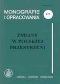 Zmiany w polskiej przestrzeni - okładka książki