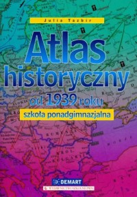 Atlas historyczny od 1939 roku. - zdjęcie reprintu, mapy