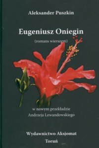 Eugeniusz Oniegin - romans wierszem - okładka książki