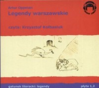 Legendy warszawskie (CD) - pudełko audiobooku