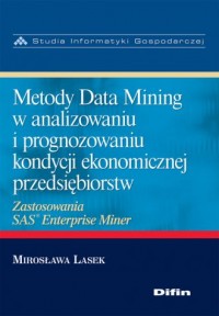 Metody Data Mining w analizowaniu - okładka książki