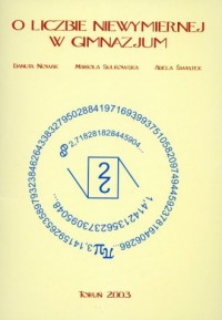 O liczbie niewymiernej w gimanzjum - okładka książki