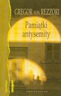 Pamiątki antysemity - okładka książki