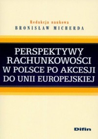 Perspektywy rachunkowości w Polsce - okładka książki
