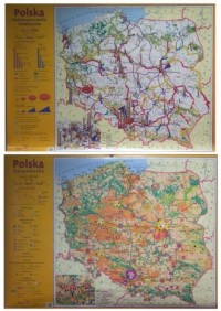 Polska Gospodarka Zanieczyszczenie - zdjęcie reprintu, mapy