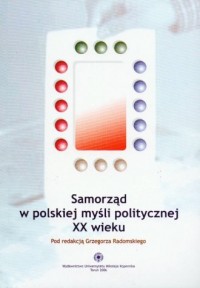 Samorząd w polskiej myśli politycznej - okładka książki