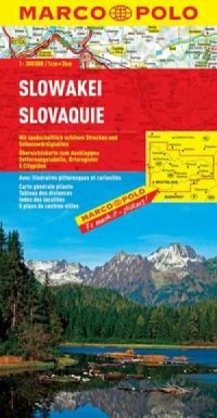 Słowacja wersja niemiecka mapa - zdjęcie reprintu, mapy