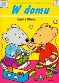 W domu. Emil i Klara. Edukacyjna - okładka książki