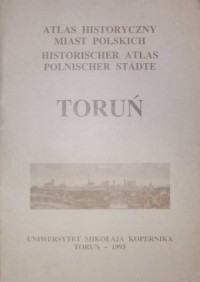 Atlas historyczny miast polskich - okładka książki