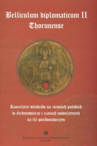 Belliculum diplomaticum II Thorunense. - okładka książki
