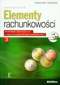 Elementy rachunkowości cz. 3. Technologie - okładka podręcznika